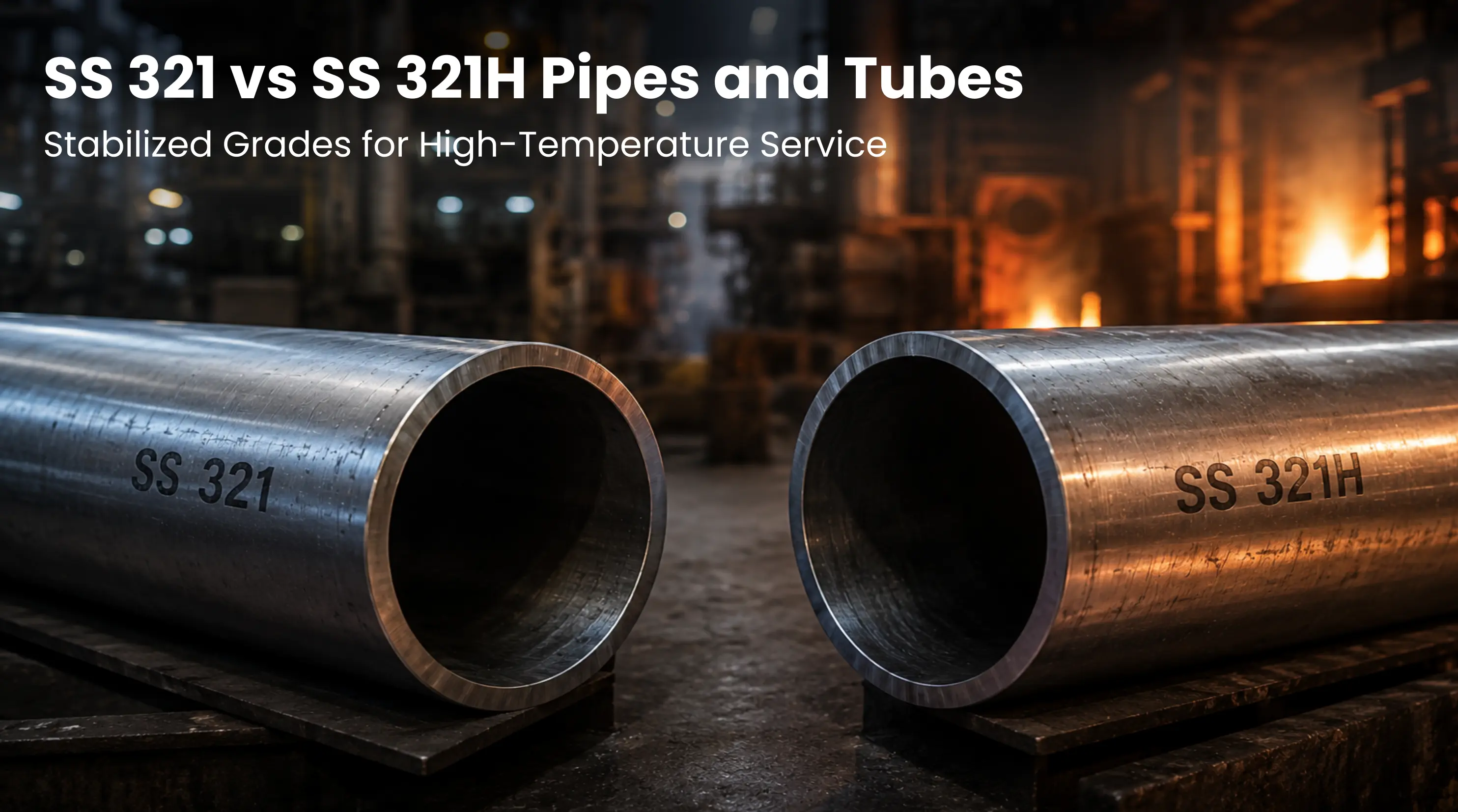SS 321 vs 321H Pipes and Tubes