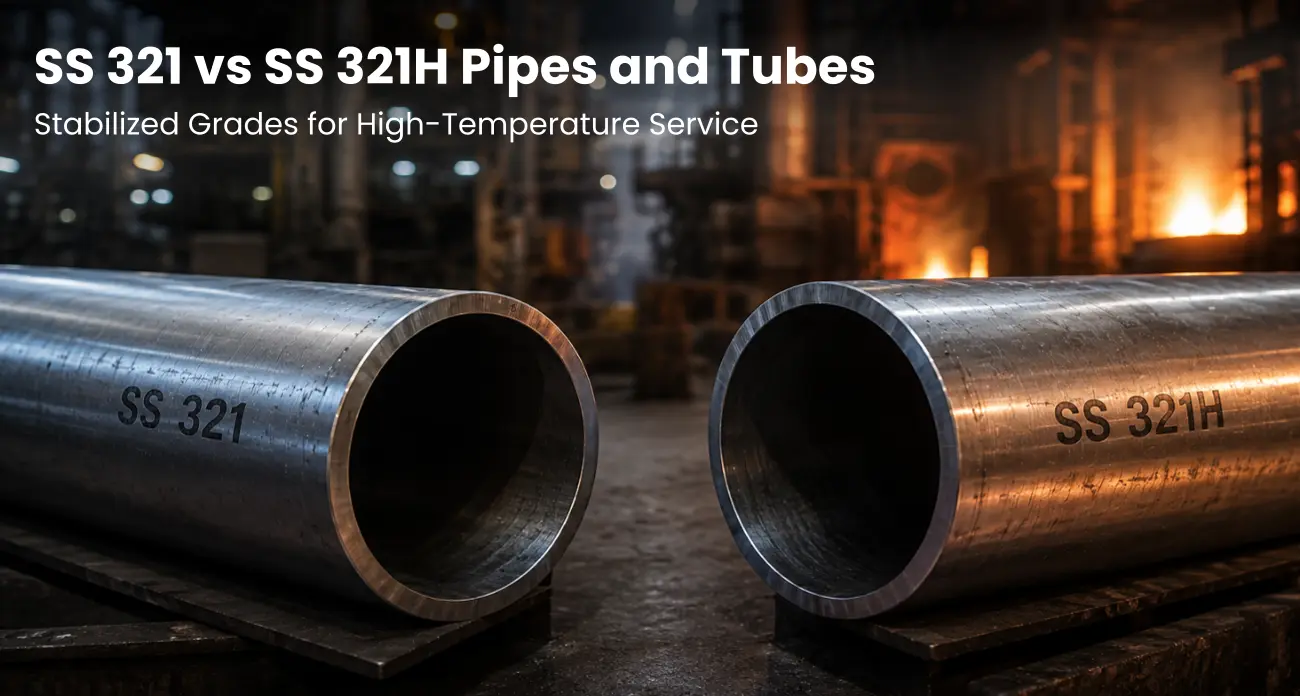 SS 321 vs 321H Pipes and Tubes