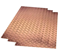 Cupro Nickel 90/10 Chequered Plates