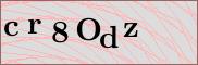 Captcha verification image
