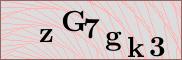 Captcha verification image