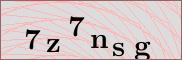 Captcha verification image