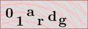Captcha verification image