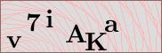 Captcha verification image