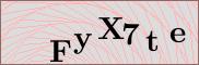 Captcha verification image