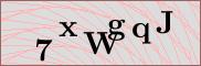 Captcha verification image